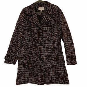 NWOT Relativity Giraffe Print Lined Jacket